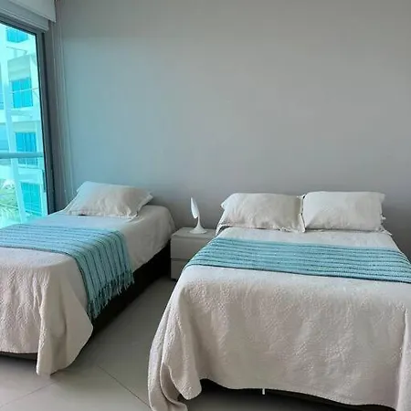Beachfront Luxury In Apartment Cartagena